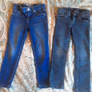 Girls size 5 blue jeans